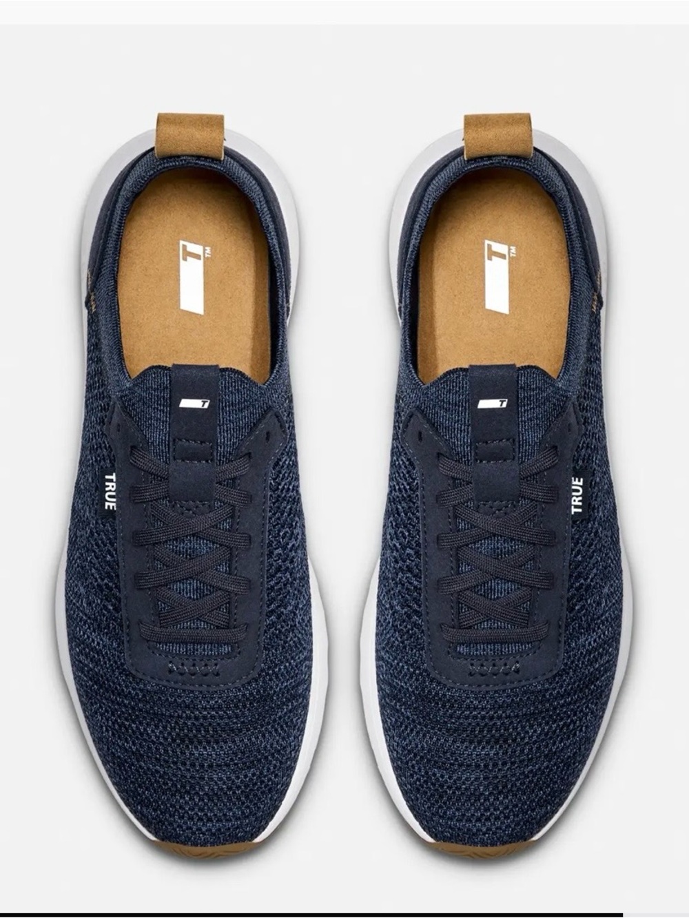 True Linkswear Knit All Day Knit 3 Sneakers in Deep Sea, M 9.5